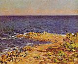 The Meditarranean at Antibes 1 by Claude Monet